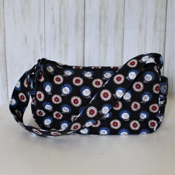 Vera Bradley "Night Owl" Print Small Bag - Picture 2 of 6